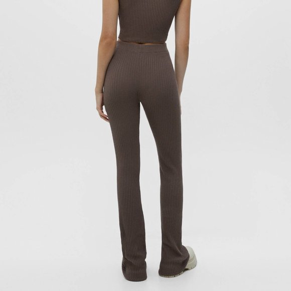 Ribbed Bell Bottom Pants - Picture 7 of 7